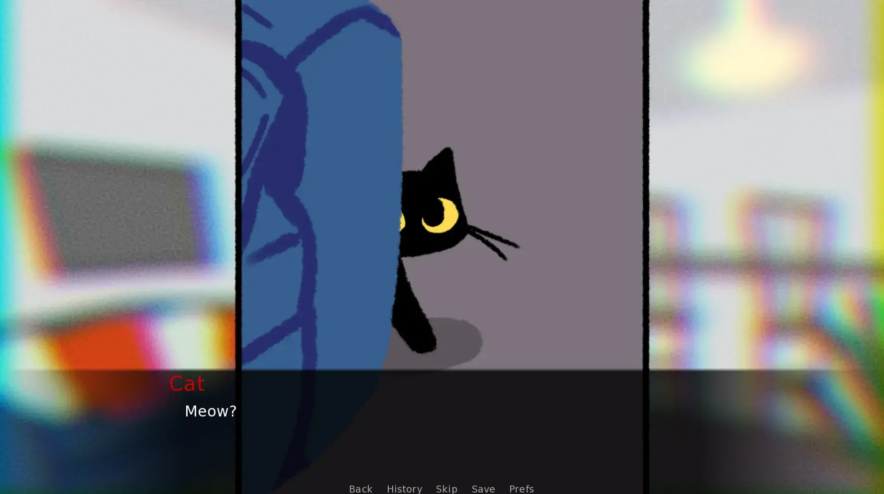 Captura de pantalla de do-not-take-this-cat-home en español